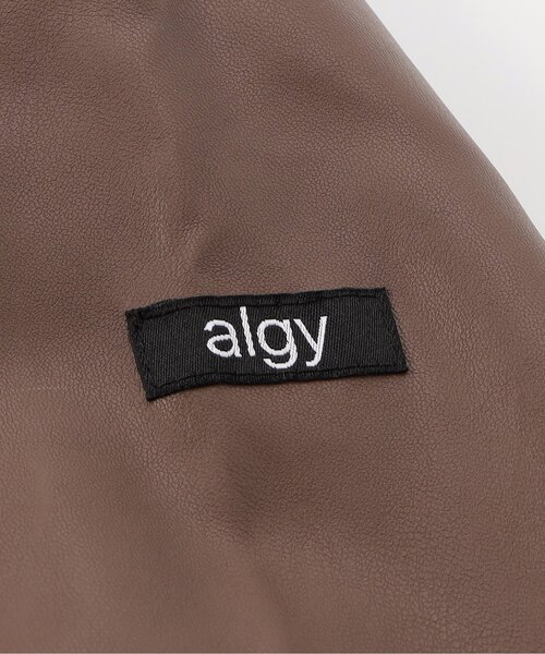 algy（アルジー）の「フェイクレザージャケット（テーラードジャケット・キッズ・ブラウン/ブラック・XX-SMALL/X-SMALL/MEDIUM/SMALL）」の14枚目の写真