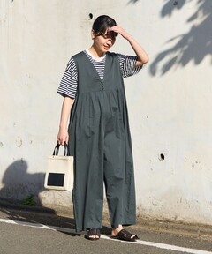 【新品未使用】 hum vent オールインワン セール】【HUM VENT / ヒューベント】ALGA ALLINONE（つなぎ