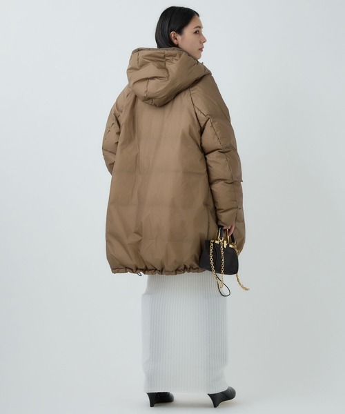 Chaos（カオス）の「Chaos(カオス)/ ◆坪田あさみさんInstaLIVE紹介◆　フロットニットスカート（スカート・レディース・ブラック/ホワイト/ライトグレー・FREE）」の18枚目の写真