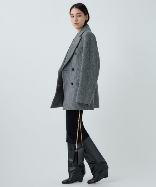 Chaos（カオス）の「Chaos(カオス)/ ◆坪田あさみさんInstaLIVE紹介◆　フロットニットスカート（スカート・レディース・ブラック/ホワイト/ライトグレー・FREE）」の21枚目の写真