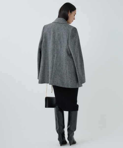 Chaos（カオス）の「Chaos(カオス)/ ◆坪田あさみさんInstaLIVE紹介◆　フロットニットスカート（スカート・レディース・ブラック/ホワイト/ライトグレー・FREE）」の22枚目の写真