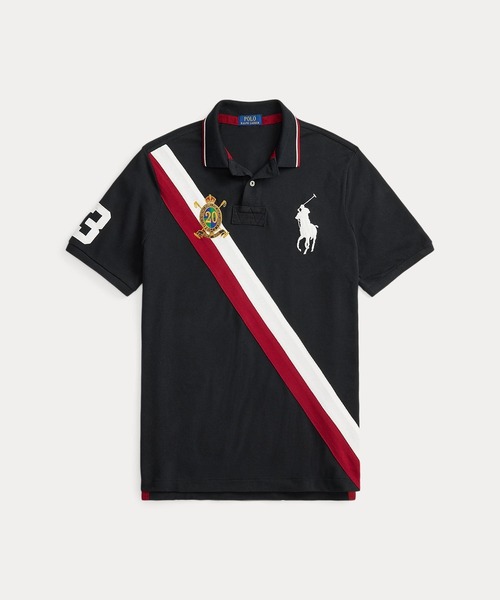 POLO RALPH LAUREN（ポロ ラルフ ローレン）の「クラシック フィット 20th アニバーサリー クレスト ポロシャツ（ポロシャツ・メンズ・ブラック系1・L/M/S/XL/XS）」の9枚目の写真