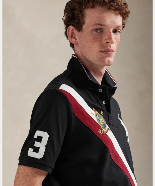 POLO RALPH LAUREN（ポロ ラルフ ローレン）の「クラシック フィット 20th アニバーサリー クレスト ポロシャツ（ポロシャツ・メンズ・ブラック系1・L/M/S/XL/XS）」の6枚目の写真