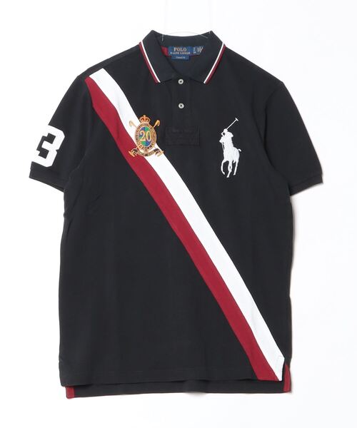 POLO RALPH LAUREN（ポロ ラルフ ローレン）の「クラシック フィット 20th アニバーサリー クレスト ポロシャツ（ポロシャツ・メンズ・ブラック系1・L/M/S/XL/XS）」の8枚目の写真
