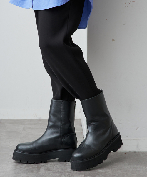 追加2》CAMINANDO カミナンド 別注 ウシロZIPブーツ（ブーツ