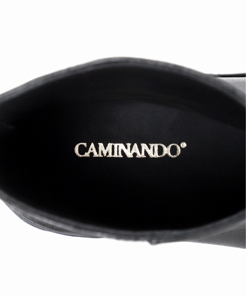 CAMINANDO(カミナンド)の「《追加2》CAMINANDO カミナンド 別注 ウシロZIPブーツ(ブーツ・レディース・ブラック・35/36/37/38/39)」の13枚目の写真
