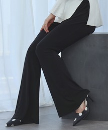 Ampirula（アンピルーラ）の「ウエストゴム フレアパンツ ストレッチ リラックス（その他パンツ）」