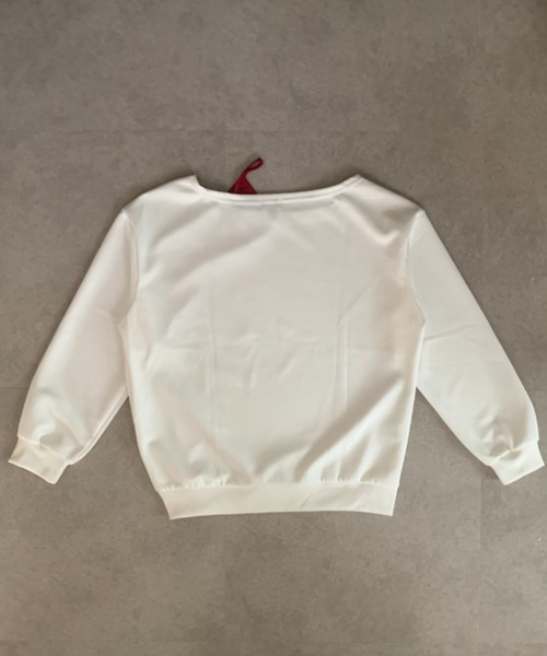 lilful(リルフル)の「フェイクレイヤード ヴィンテージナンバリングロゴトップス(Tシャツ/カットソー・レディース・ホワイト・M/L)」の8枚目の写真