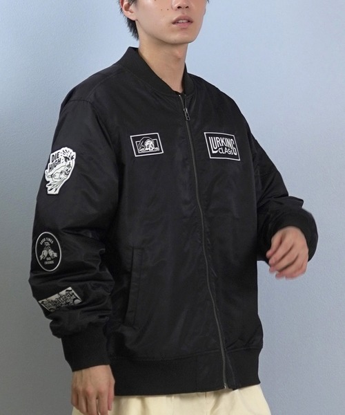 LURKING CLASS(ラーキングクラス)の「LURKING CLASS/ラーキングクラス ジャケット ST25FJM02(その他アウター・メンズ・ブラック・XL/L/M)」の1枚目の写真