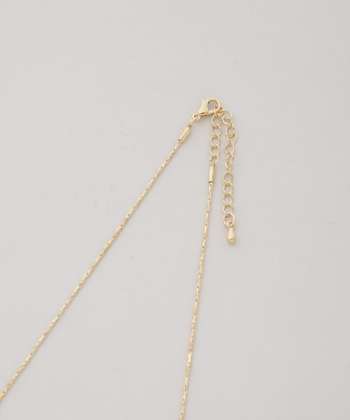 NANO universe（ナノユニバース）の「シンプルチェーンネックレス（ネックレス・レディース・シルバー/ゴールド・F）」の6枚目の写真