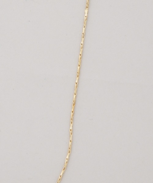 NANO universe（ナノユニバース）の「シンプルチェーンネックレス（ネックレス・レディース・シルバー/ゴールド・F）」の7枚目の写真