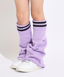 ANAP kids（アナップキッズ）の「ライン入りレッグウォーマー【ジュニアお揃い】（ソックス/靴下）」