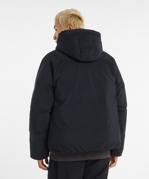 Newbalance　アスレチックスタイル ダウンジャケット ブラック NB GREY ダウンショートジャケット（ダウンジャケット/コート）｜New