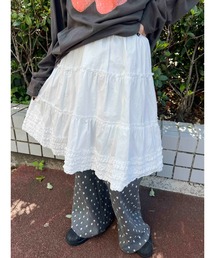 WC | フリルミドルスカート(スカート)