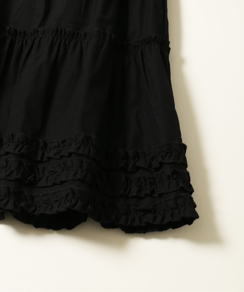 WC(ダブル シー)の「フリルミドルスカート(スカート・レディース・ブラック/ホワイト・FREE)」の13枚目の写真