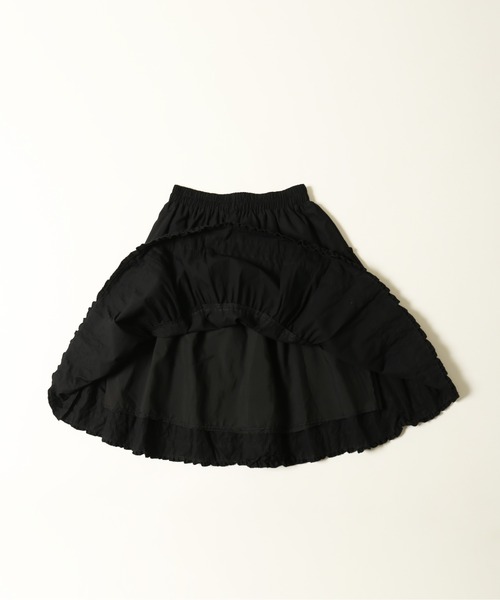 WC(ダブル シー)の「フリルミドルスカート(スカート・レディース・ブラック/ホワイト・FREE)」の14枚目の写真
