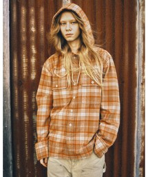 BEAMS(ビームス)の【別注】MOUNTAIN HARDWEAR / Hood Flannel Shirt(シャツ/ブラウス)