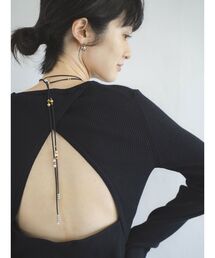 Ungrid | ウッドコンビフェイクレザーネックレス(ネックレス)