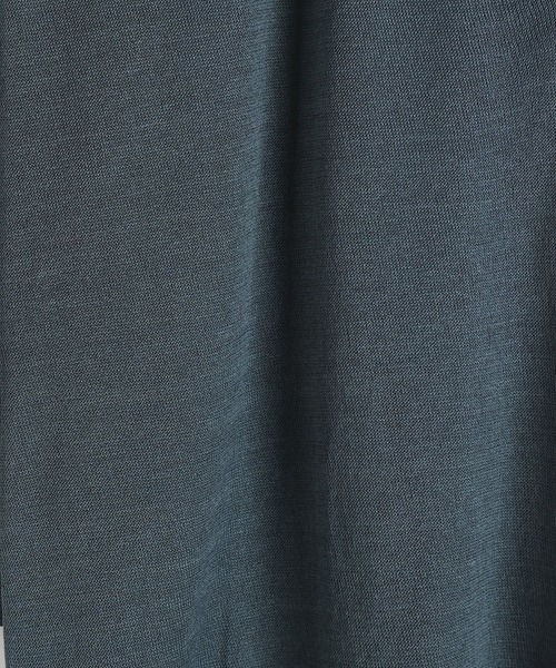 ATON（エイトン）の「ATON / エイトン：【レディース】COMPACT COTTON SKIPPER POLO SWEATER：KRAGGM0304[DEA]（ニット/セーター・レディース・グリーン・2）」の8枚目の写真