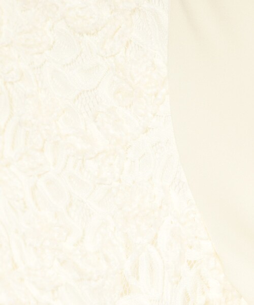 Sunauna(スーナウーナ)の「【モールレース/セットアップ可】パフスリーブブラウス(シャツ/ブラウス・レディース・オフホワイト/ブラック/ダークウッド・38/40)」の8枚目の写真