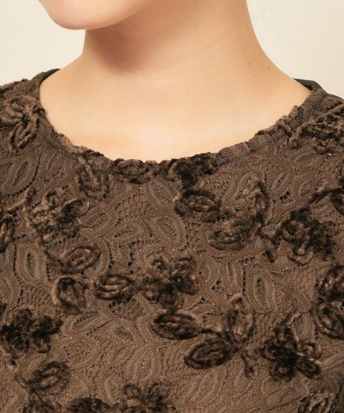 Sunauna(スーナウーナ)の「【モールレース/セットアップ可】パフスリーブブラウス(シャツ/ブラウス・レディース・オフホワイト/ブラック/ダークウッド・38/40)」の20枚目の写真