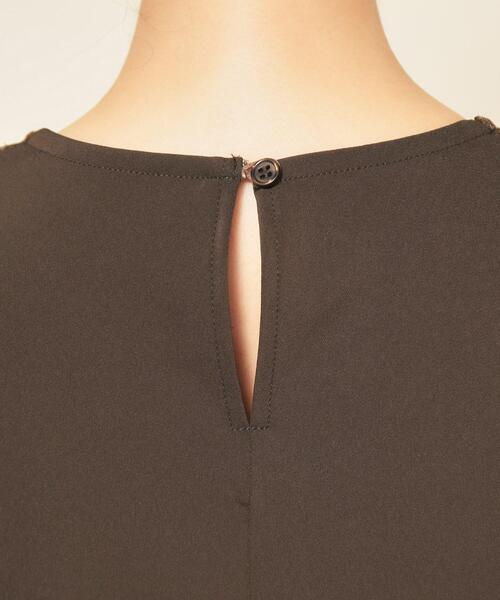 Sunauna(スーナウーナ)の「【モールレース/セットアップ可】パフスリーブブラウス(シャツ/ブラウス・レディース・オフホワイト/ブラック/ダークウッド・38/40)」の21枚目の写真