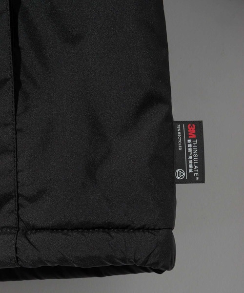 ECHELLE Liberte（エシェルリベルテ）の「LANCER TACTICAL SHELL JACKET ランサー ミリタリー　中わた　ジャケット（ダウンジャケット/コート・レディース・ブラック/モカ・MEDIUM）」の12枚目の写真