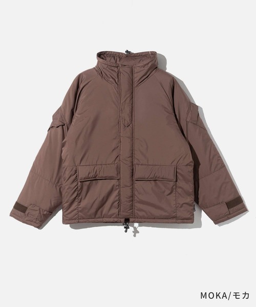 ECHELLE Liberte（エシェルリベルテ）の「LANCER TACTICAL SHELL JACKET ランサー ミリタリー　中わた　ジャケット（ダウンジャケット/コート・レディース・ブラック/モカ・MEDIUM）」の16枚目の写真