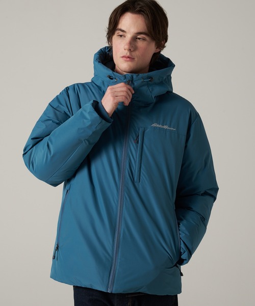 Eddie Bauer（エディーバウアー）の「ベーシック ダウンパーカー（ダウンジャケット/コート・メンズ・オレンジ/オリーブ/ブラック/ターコイズブルー・XL/L/M/XXL）」の3枚目の写真