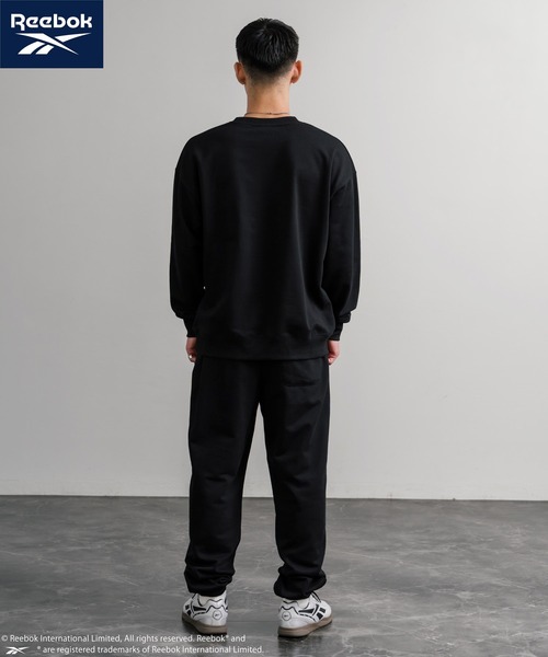 Reebok リーボック セットアップ オーバーサイズロゴ刺繍裏毛