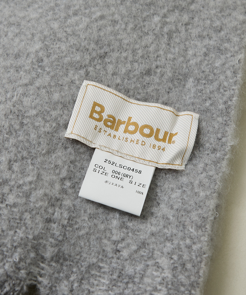 Barbour(バブアー)の「【BARBOUR/バブアー】Ellison Scarf / エリソンスカーフ / 大判スカーフ(ストール/ショール・レディース・アイボリー/グレー・フリー)」の12枚目の写真