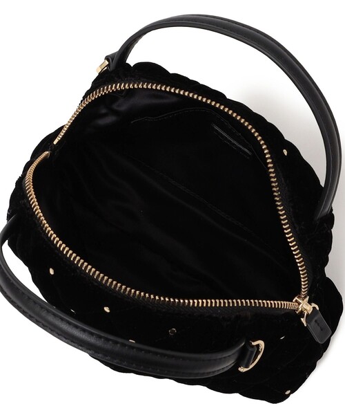 SHIPS（シップス）の「ポリエステル ベロア キルティング バッグ（ショルダーバッグ・レディース・ブラック・ONE SIZE）」の11枚目の写真