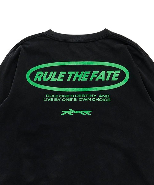 RULE THE FATE(ルールザフェイト)の「RTF FIRE PATTERN LONG SLEEVE TEE/ファイアーパターンロングスリーブTシャツ(Tシャツ/カットソー・メンズ・ブラック/ベージュ・2/1/0)」の8枚目の写真