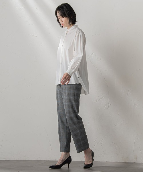 la.f…（ラエフ）の「ピクシエスタストレートパンツ≪洗濯機で洗える≫（スラックス・レディース・キャメル/ブラック系その他/ブラック/ホワイト・9号/11号/7号）」の19枚目の写真