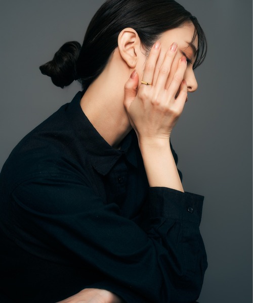 Jewel closet by L&Co.(ジュエルクローゼットバイエルアンドコー)の「K18 リング(リング・レディース・イエローゴールド・15号/13号/11号)」の4枚目の写真