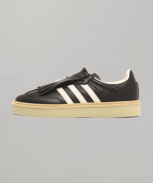 adidas(アディダス)の「adidas SAMBA LUX JR0904(スニーカー・レディース・ブラック・24㎝/23.5㎝/24.5㎝/25㎝/23㎝)」の1枚目の写真
