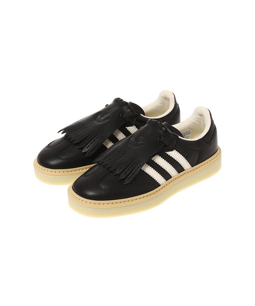 adidas(アディダス)の「adidas SAMBA LUX JR0904(スニーカー・レディース・ブラック・24㎝/23.5㎝/24.5㎝/25㎝/23㎝)」の2枚目の写真