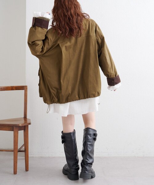 TaylorMade:レディース:Lサイズ: 中綿ジャケット:茶色 GTX セローマグネトリクライメイトジャケット（レディース