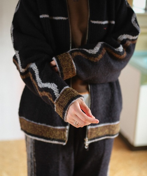 pamm ニットトラックジャケット美品 ホームウェアのニットトラックジャケット – pamm.officialstore