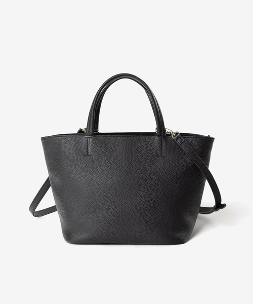 GUIONNET(ギオネ)の「【2WAY】 撥水レザー ミニトートバッグ ショルダーストラップ付 ギオネ(トートバッグ・レディース・ブラック・FREE)」の13枚目の写真