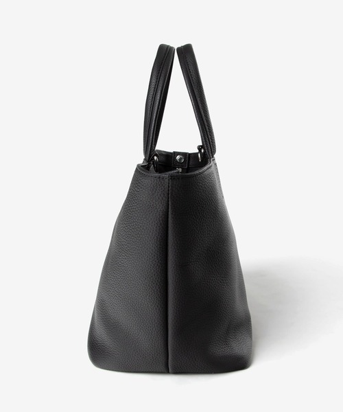 GUIONNET(ギオネ)の「【2WAY】 撥水レザー ミニトートバッグ ショルダーストラップ付 ギオネ(トートバッグ・レディース・ブラック・FREE)」の15枚目の写真