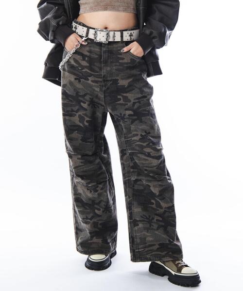 SHORT ROUND（ショートラウンド）の「SHORT ROUND/パラシュートカモフラパンツ（カーゴパンツ・メンズ・その他1/その他2・MEDIUM/LARGE）」の7枚目の写真