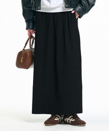coca（coca）（コカ）の「裏起毛ランダムリブロングIラインスカート（スカート）」