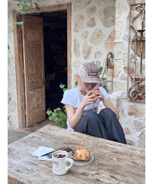 SINOON(シヌーン)の「SN Ribbon Puff T-Shirt (White)(Tシャツ/カットソー・レディース・ホワイト・SMALL/MEDIUM)」の5枚目の写真