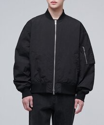 MUSINSA STANDARD（ムシンサスタンダード）の「CRINKLED OVERSIZED MA-1 BOMBER JACKET [BLACK]（MA-1）」