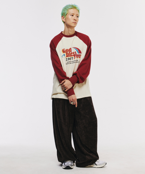 SCALLYWAG（スカリーワグ）の「イージーコーデュロイワイドパンツ[ブラウン]（スウェットパンツ・レディース・その他・MEDIUM/LARGE）」の4枚目の写真