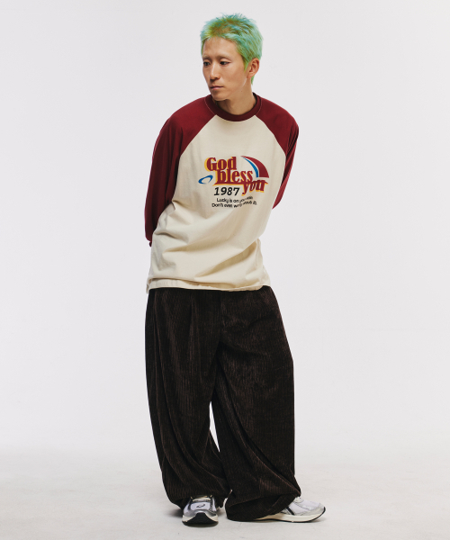 SCALLYWAG（スカリーワグ）の「イージーコーデュロイワイドパンツ[ブラウン]（スウェットパンツ・レディース・その他・MEDIUM/LARGE）」の5枚目の写真
