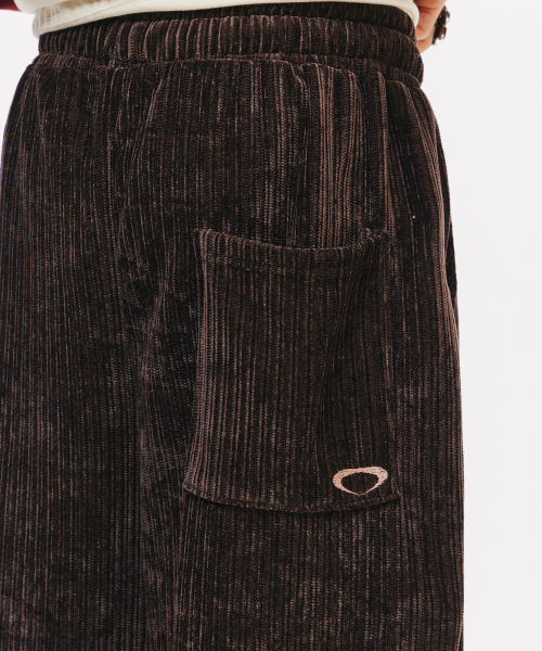 SCALLYWAG（スカリーワグ）の「イージーコーデュロイワイドパンツ[ブラウン]（スウェットパンツ・レディース・その他・MEDIUM/LARGE）」の7枚目の写真