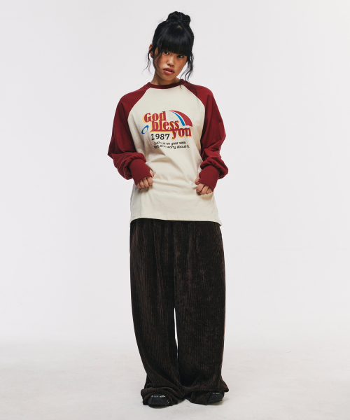 SCALLYWAG（スカリーワグ）の「イージーコーデュロイワイドパンツ[ブラウン]（スウェットパンツ・レディース・その他・MEDIUM/LARGE）」の10枚目の写真