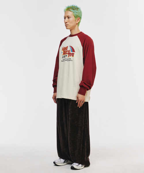 SCALLYWAG（スカリーワグ）の「イージーコーデュロイワイドパンツ[ブラウン]（スウェットパンツ・レディース・その他・MEDIUM/LARGE）」の13枚目の写真